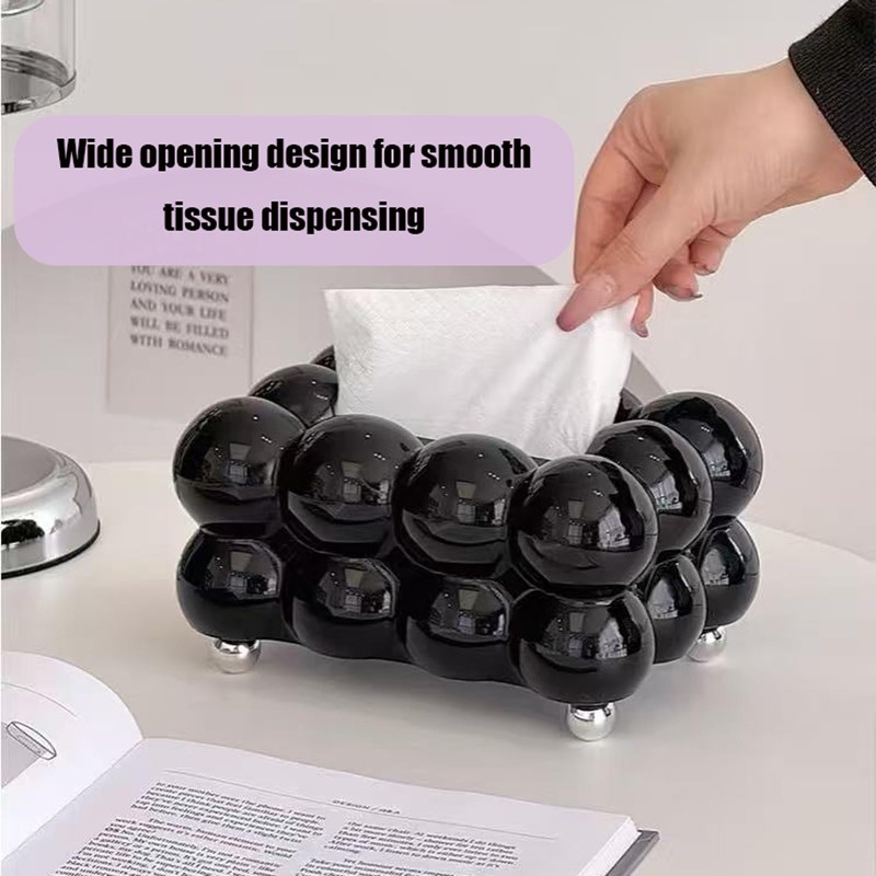 Cloud-Shaped Design Plastic Tissue Box Cover,20 * 14 * 10CM,Waterproof
