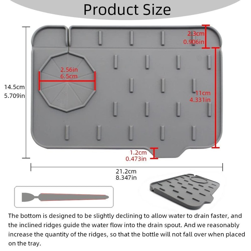 Splash Catcher Guard and Soap Sponge Holder, Splash-proof Water Absorbent