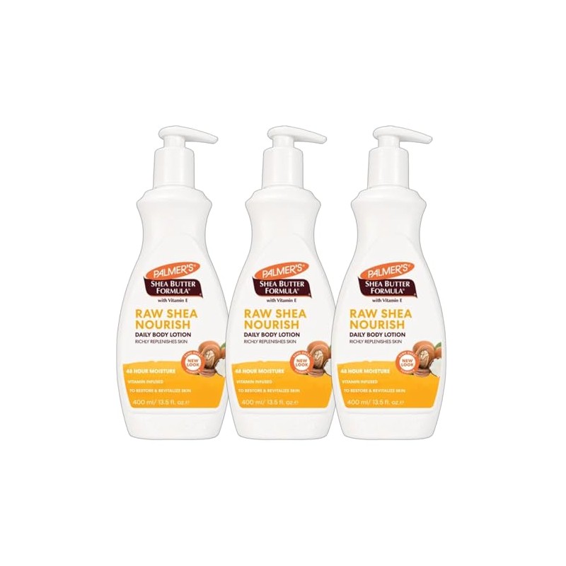 Palmer's Shea Butter Formula Raw Shea Nourish Daily Body Lotion,
