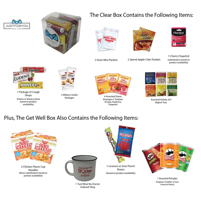 Get Well Gift Package Sick Bundle Mug with Tea Emergen-C