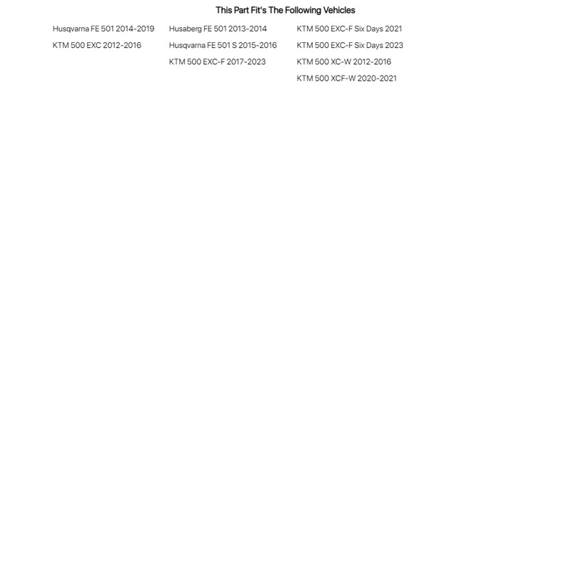 Pro X Piston Kit Standard (94.96 mm) for KTM 500