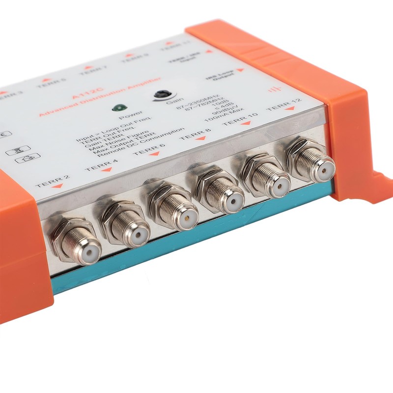 Tv Antenna Amplifier, Adjustable Gain, A112C 4G LTE Low Noise