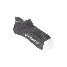 Beams Golf Socks Logo Ankle Socks GREY, gray