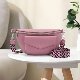 Atgbiem 2025 Bum Bag Women's Shoulder Bag Small Crossbody Bag Small Handbag Beautiful Birthday Gift for Women, purple, Contemporary
