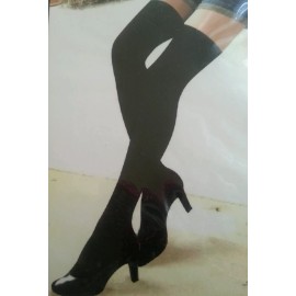 BZNY WOMEN FLEECE LINED THIGH HI TIGHTS/STOCKIN