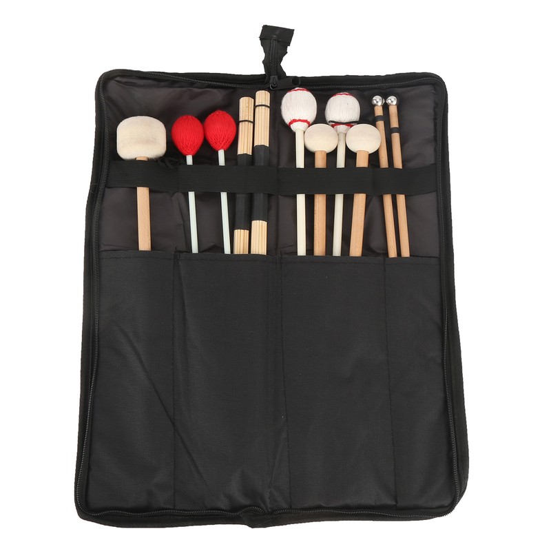 11Pcs Drumstick Set Snare Drum Percussion Tuning Hammer Instrument Training