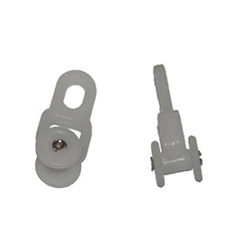 METechs -10pcs Carrier or Slide for Traverse Curtain Rod CL200T and CL200B