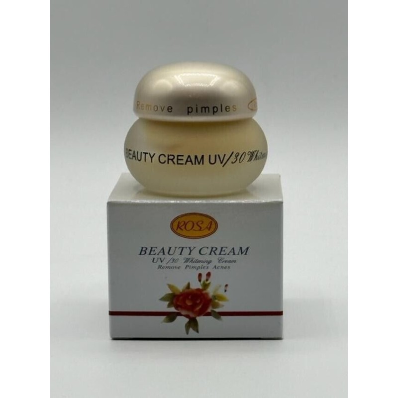All Skin Types Rosa Beauty Cream UV/30 Whitening Cream Remove