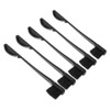VICASKY 5pcs Dual-sided Makeup Brush for Eyebrows and Lashes Multifunctional Grooming Tool Soft Bristles for Sensitive Areas for Makeup Application and Styling