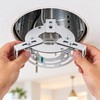 Recessed Can Light Conversion Kit – Adjustable Metal Mounting Hardware