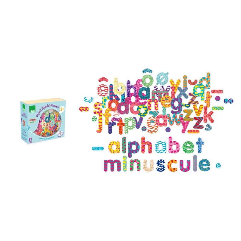 Vilac vilac6703 kleinen Buchstaben Alphabet Magnete (81-Piece)