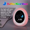 ANNNGUL Kids Alarm Clock, Toddler Sleep Training Clock with Sun