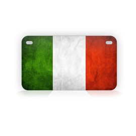 Vintage Italian Flag Motorcycle License Plate Rustic Novelty Mini-Sized Auto Tag