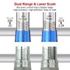 BULLTOOLS 1/4-inch Drive Click Torque Wrench Set Dual-Direction Adjustable 90-tooth