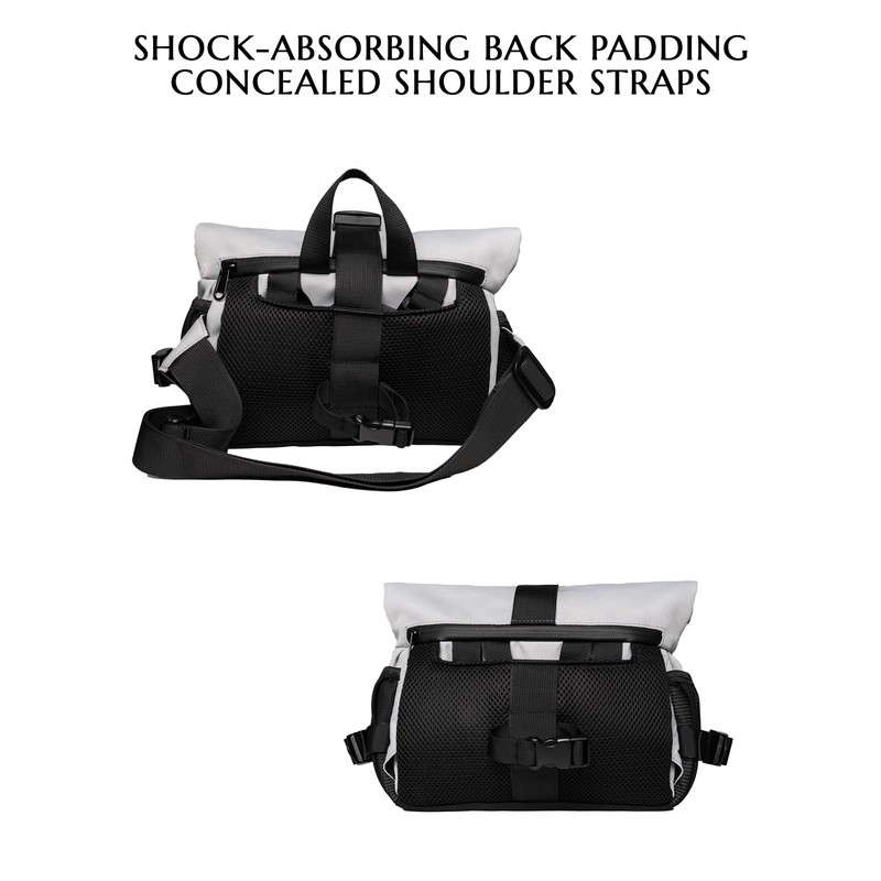 Caracaleap Compact and Versatile 2-in-1 Handlebar Bag Bicycle, Waterproof Bicycle