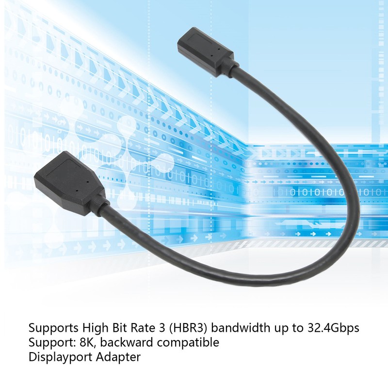 Displayport Adapter 8K Mini Display Port Female to DP Female