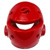 AAMA Taekwondo and Karate Sparring Foam Head Guard - RED