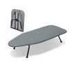 ZOES HOMEWARE Metal Mesh Panel Tabletop Ironing Board | Foldable