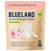 BLUELAND Laundry Detergent Tablets, 120 Count, Spring Bloom Scent, Plastic-Free