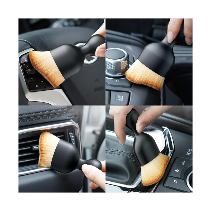 CHENGZI Car Cleaning Brush Car Interior Cleaning Tool Detail Brush