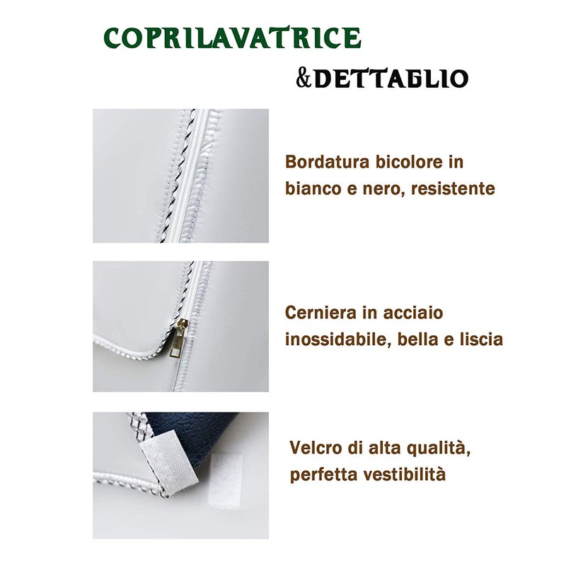 AKEfit Washing Machine Cover Silver L