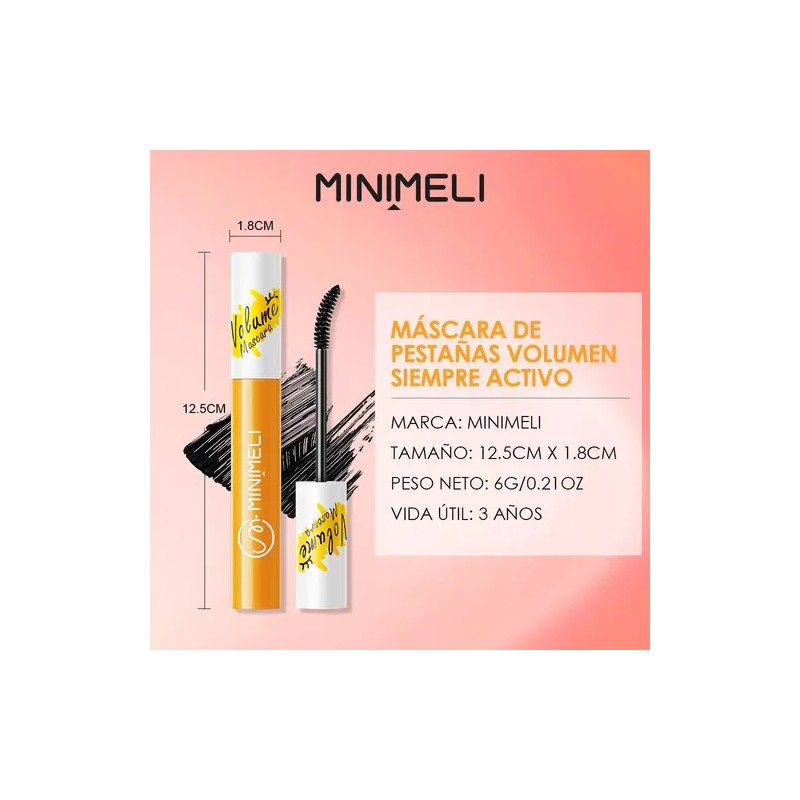Minimeli Combo Base Maquillaje Mate Spf30 + Máscara Pestañas