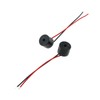 E-outstanding Buzzer Alarm 4PCS DC 6-12V Active Buzzer Wired Mini