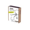 TROIKA Key Ring, Good Luck Bringer Horseshoe TR-KR16-11/CH Key Chain