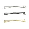 3PCS Shirt Collar Clips Necktie Tie Clips Clip-on Collar Bars