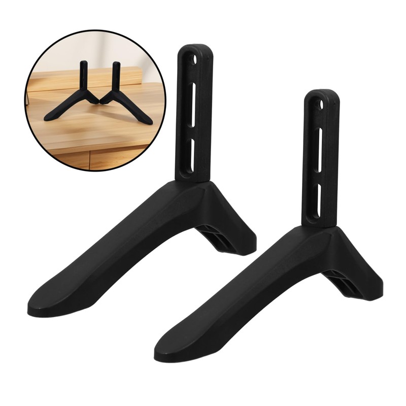 KONTONTY 1 Set Tv Stand Legs Replacement Base for LCD