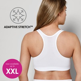 Medela Keep Cool Sleep Bra | Seamless Maternity and Nursing Sleep Bra with Full Back Breathing Zone and Soft Touch fabric