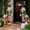 FUNBOY 3.5 FT Giant Inflatable Classic Nutcracker Christmas Decor, Indoor/Outdoor,
