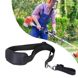 YOUSHARES Trimmer Shoulder Strap - Weed Eater Strap Compatible with Ego, Dewalt, Grennworks String Trimmer and Most Grass Trimmer, Weed Eater Shoulder Strap Nylon Belt Easy Release - Black
