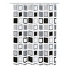 Kleine Wolke Clipper Shower Curtain, 100% PEVA, Anthracite Grey, 200