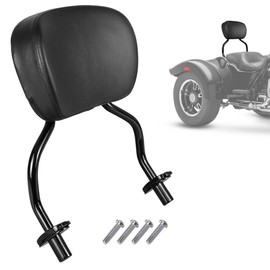 DSISIMO Motorcycle Passenger Backrest Sissy Bar Compatible with for Harley FLRT Freewheeler 2015-2025 Road Glide 3 FLTRT 2023-2025 Detachable Rear Sissy Bar Backrest