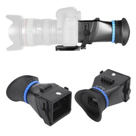 Camera Viewfinder,ST‑1 Camera Screen Viewfinder,SLR Magnifier Viewfinder for Camera Camcorder with 3in/3.2in Screen