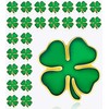 25/50/100/200 pieces St. Patrick's Day pin small green enamel Four