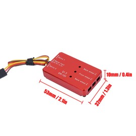 Sunicon Retractable Landing Gear, JP Hobby ER-120 Electric Retraction System for RC Rigid Wing Accessories (#1), Accessories Playing Accessories, for Rigid Wing Aircraft RC Accessories (Controller)