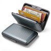 ÖGON -DESIGNS- Aluminium Card Case, RFID Protection Against Fraud and