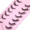 Lashes Natural Look False Eyelashes Wispies Short Faux Mink Lashes