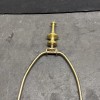 Lamp Solid Brass Unfinished Mcm Lamp Finial With A 1/8-27