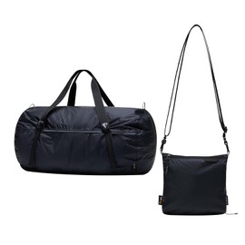 Bee Nesting Lightweight Boston Bag, Waterproof, Travel Bag, 9.8 gal (30 L), Sports Bag, YKK Zipper, Foldable Duffel Bag, 2-Way Boston Bag, Large Capacity, Gym Bag, Convenient to Carry, Travel,