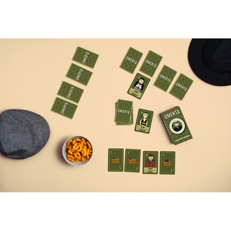 Helvetiq Verlag Omerta Card Game - Orange