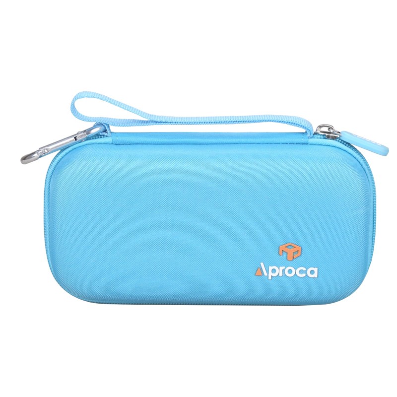 Aproca Blue Portable Hard Storage Case, for Dylanto Instant Print