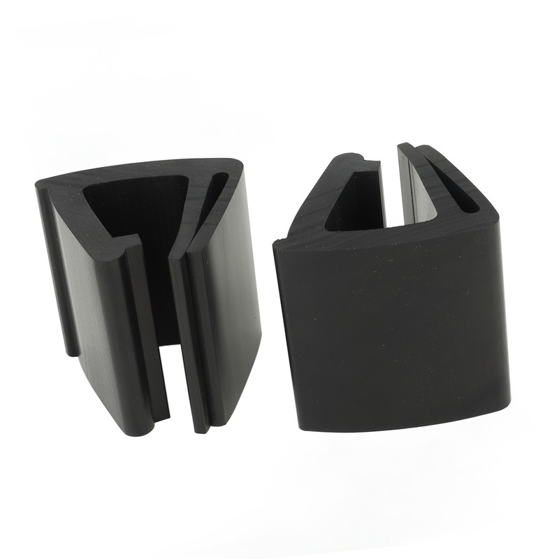 2pcs Golf Cart Fixing Clip Rubber Cart Front Windshield Clip