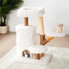 Keygarzone 35-Inch Cat Tree for Indoor Cats, Multi-Level Tower with