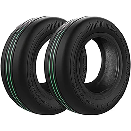 Gokart Front Wheel Tire for Compatible with Segway Ninebot Go Kart Kit/Kit2/GoKart Pro/Pro2 Replacements Kart Kit Refit Original Accessories (Front Wheel Tire 2pcs)