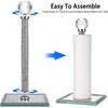 EagleWiz Crushed Diamond Silver Crystal Diamante Filled Kitchen Accessories Roll