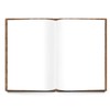 XXL "Alte Welt" Notebook, Brown, DIN A4, 164 Blank White