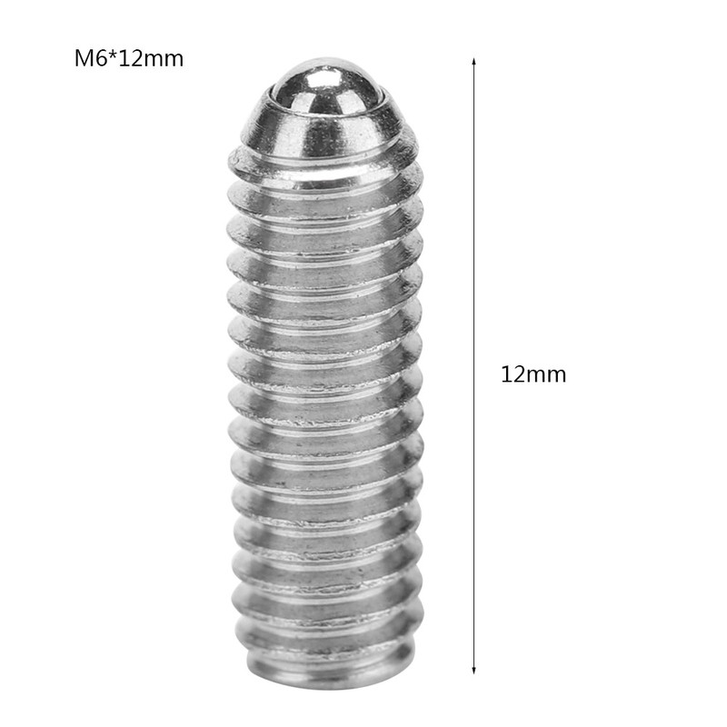 Steel Spring Ball Plunger Hex Bolt Socket Fixing Screws Positioning